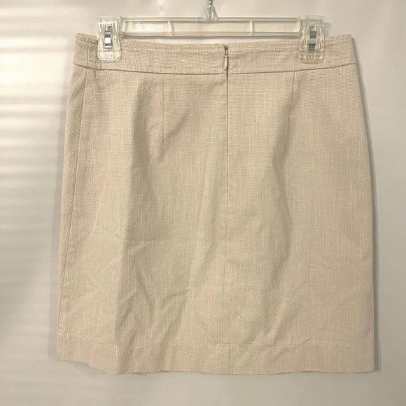 Ann Taylor Button Front Skirt - Picture 4 of 5